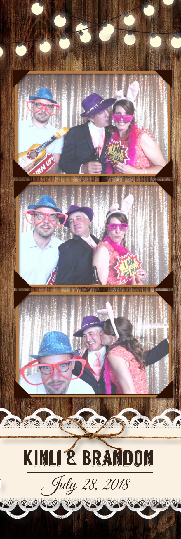 Kinli and Brandon's Wedding | View more photos from the event at gallery.photoboothbillings.com/u/PhotoBoothBillings/Kinli-and-Brandons-Wedding